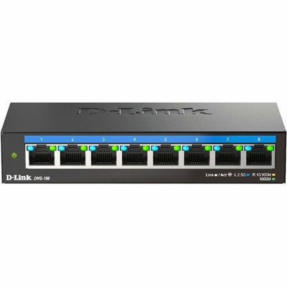 D-Link 8-Port Multi-Gigabit Unmanaged Switch DMS-108