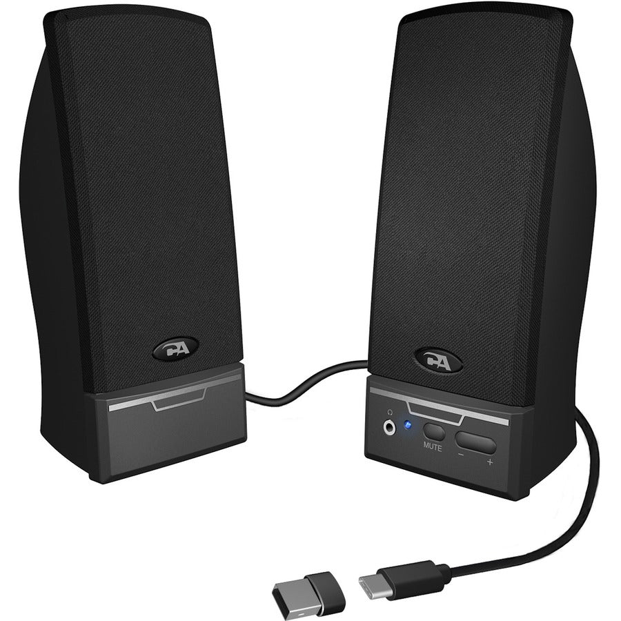 Système d'enceintes 2.0 Cyber ​​Acoustics CA-2014USB CA-2014USB