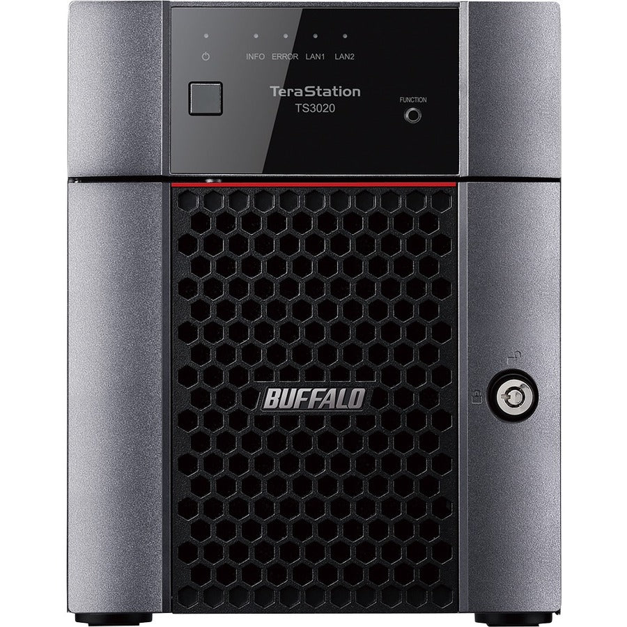 BUFFALO TeraStation 3420 4-Bay SMB 32TB (4x8TB) Desktop NAS Storage w/ Hard Drives Included TS3420DN3204