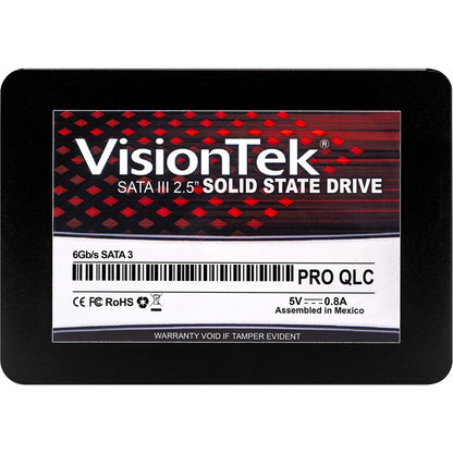 VisionTek PRO QLC 500 GB Solid State Drive - 2.5" Internal - SATA (SATA/600) 901368
