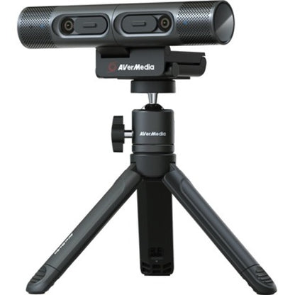 Caméra de vidéoconférence AVerMedia DualCam PW313D - 5 mégapixels - 30 ips - Noir - USB 2.0 - 1 paquet(s) - Conforme TAA PW313D