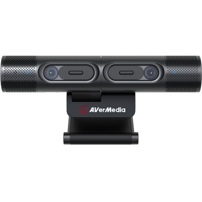 Caméra de vidéoconférence AVerMedia DualCam PW313D - 5 mégapixels - 30 ips - Noir - USB 2.0 - 1 paquet(s) - Conforme TAA PW313D