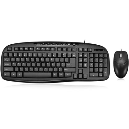 Ensemble clavier et souris multimédia USB de bureau Adesso EasyTouch AKB-133CB AKB-133CB