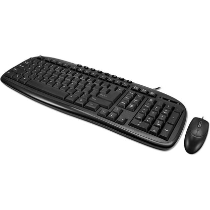 Ensemble clavier et souris multimédia USB de bureau Adesso EasyTouch AKB-133CB AKB-133CB
