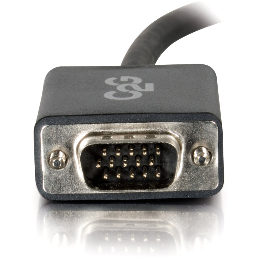 Adaptateur DisplayPort vers VGA C2G 6 pieds - Câble adaptateur vidéo DP vers VGA - DisplayPort 1.2 - 1080p - M/M 54332