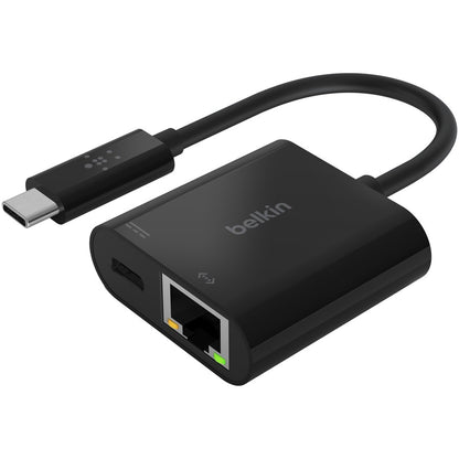 Adaptateur USB-C vers Ethernet + charge Belkin INC001BK-BL