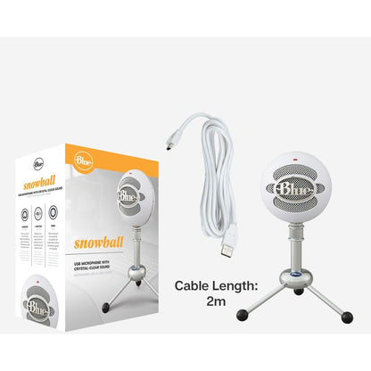 Blue Snowball Wired Condenser Microphone 988-000073