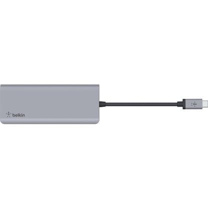 Belkin USB-C 7-in-1 Multiport Adapter, Laptop Docking Station, 2x USB-A 3.1 Gen 2, 4k HDMI 2.0, 100W Power Delivery 3.0 PVC003BTSGY