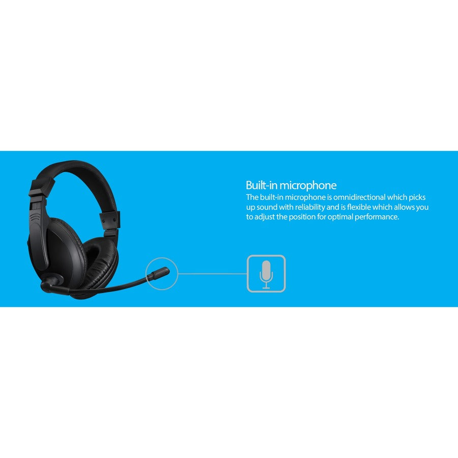 Adesso Xtream H5U Stereo USB Multimedia Headphone/Headset with Microphone XTREAM H5U