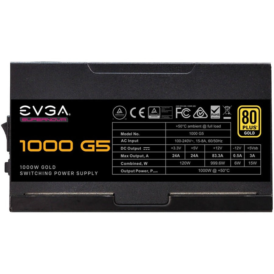 Alimentation EVGA SuperNOVA 1000 G5 220-G5-1000-X1