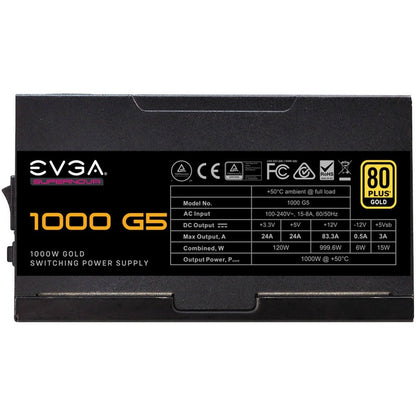 Alimentation EVGA SuperNOVA 1000 G5 220-G5-1000-X1