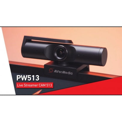 AVerMedia Live Streamer PW513 Webcam - 8 Megapixel - 60 fps - USB 3.0 - TAA Compliant PW513