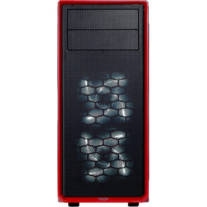 Fractal Design Focus G Computer Case with Windowed Side Panel FD-CA-FOCUS-RD-W