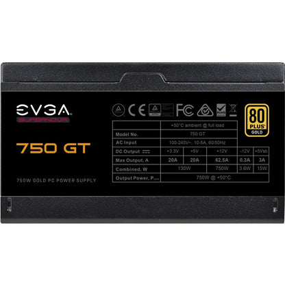 Alimentation EVGA SuperNOVA 750 GT 220-GT-0750-Y1