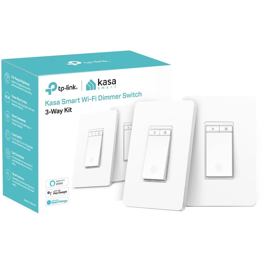 Kit variateur à 3 voies avec interrupteur intelligent WiFi Kasa KS230 KIT