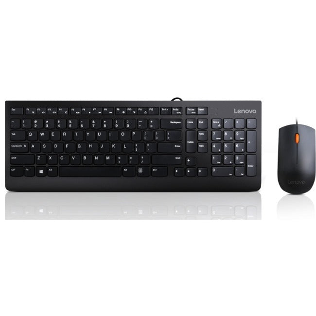 Clavier et souris USB Lenovo 300 Combo - Anglais américain (103P) GX30M39606