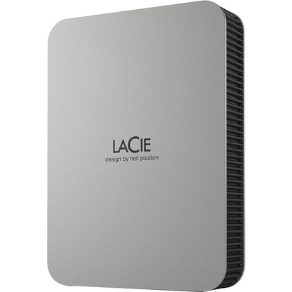 Disque dur portable LaCie Mobile Drive STLP4000400 4 To - Externe 3,5" - Moon Silver STLP4000400
