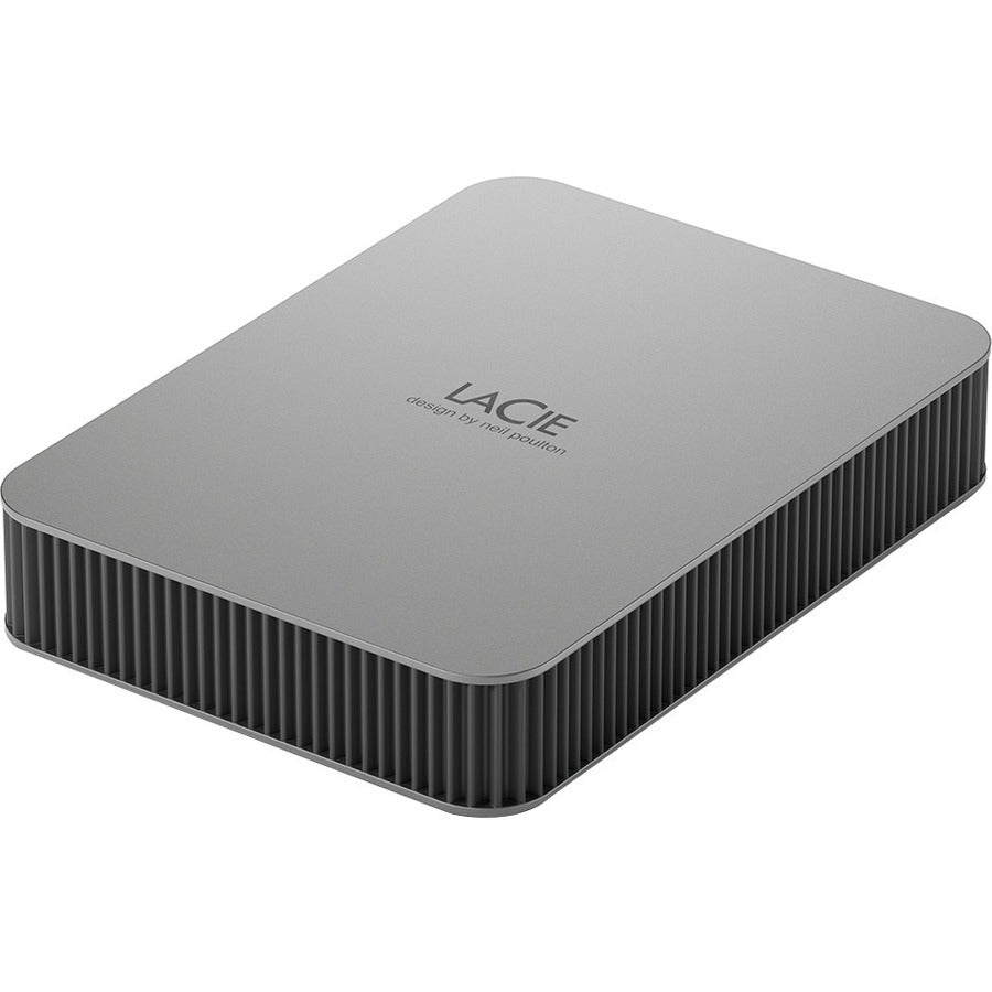 Disque dur portable LaCie Mobile Drive STLP4000400 4 To - Externe 3,5" - Moon Silver STLP4000400