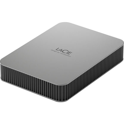 Disque dur portable LaCie Mobile Drive STLP4000400 4 To - Externe 3,5" - Moon Silver STLP4000400