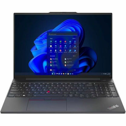 Ordinateur portable Lenovo ThinkPad E16 Gen 1 21JN003YUS 16" - WUXGA - Intel Core i5 13e génération i5-1335U - 16 Go - SSD 256 Go - Clavier anglais - Noir graphite 21JN003YUS