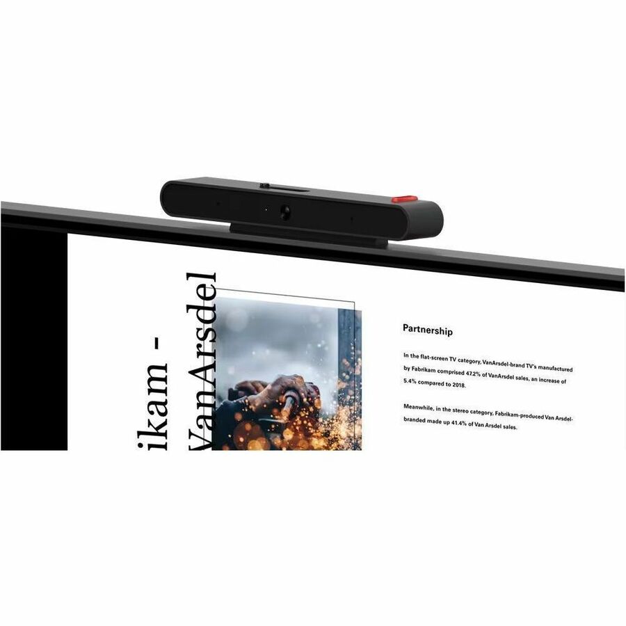 Moniteur LED Full HD Lenovo ThinkCentre Tiny-In-One 22 Gen 5 22" avec webcam - 16:9 - Noir 12N9GAR1US
