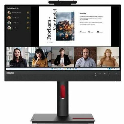 Moniteur LED Full HD Lenovo ThinkCentre Tiny-In-One 22 Gen 5 22" avec webcam - 16:9 - Noir 12N9GAR1US