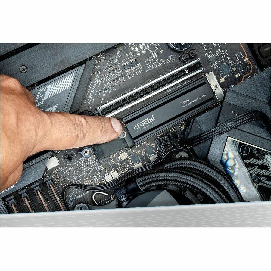 Disque SSD Crucial T500 2 To - M.2 interne - PCI Express NVMe (PCI Express NVMe 4.0) CT2000T500SSD5