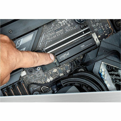 Disque SSD Crucial 1 To - M.2 interne - PCI Express NVMe (PCI Express NVMe 4.0) CT1000T500SSD5