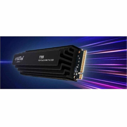 Disque SSD Crucial T705 1 To - M.2 2280 interne - PCI Express NVMe (PCI Express NVMe 5.0 x4) CT1000T705SSD5