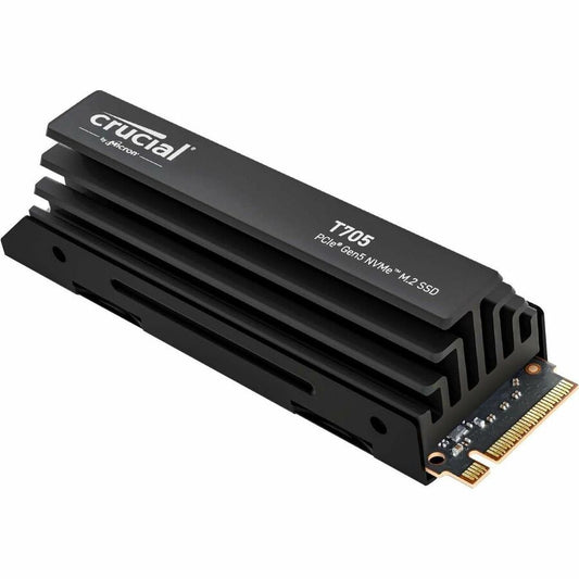 Disque SSD Crucial T705 2 To - M.2 2280 interne - PCI Express NVMe (PCI Express NVMe 5.0 x4) CT2000T705SSD5