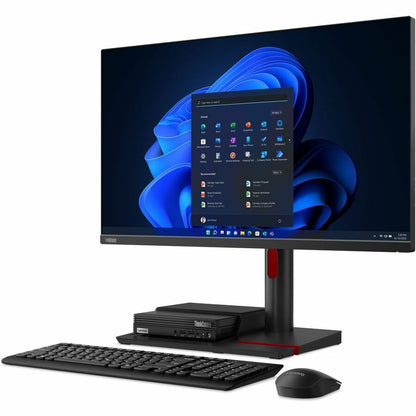 Ordinateur de bureau Lenovo ThinkCentre M70q Gen 4 12E3005CUS - Intel Core i7 13e génération i7-13700T - Technologie vPro - 32 Go - SSD 1 To - Minuscule - Noir 12E3005CUS