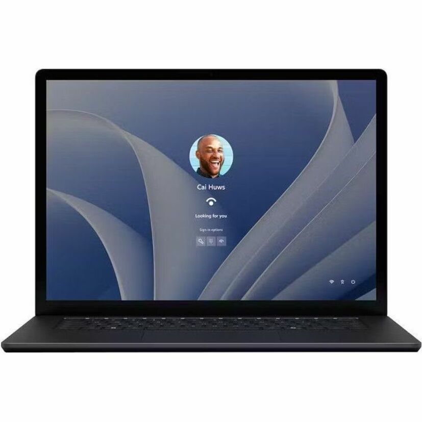 Ordinateur portable Microsoft Surface Laptop 6 15" à écran tactile - Intel Core Ultra 7 165H - 16 Go - SSD 256 Go - Clavier anglais - Noir ZLP-00001