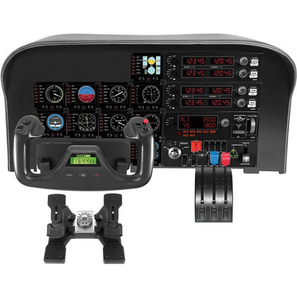 Saitek Flight Throttle Quadrant Professional Simulation Axis Levers 945-000032