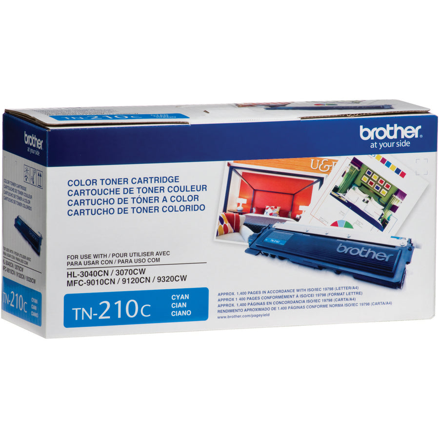 Cartouche de toner d'origine Brother TN210C TN210C