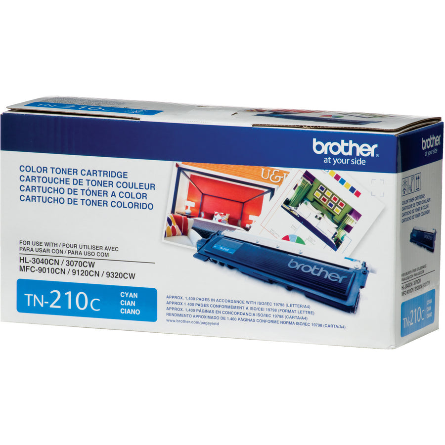 Cartouche de toner d'origine Brother TN210C TN210C