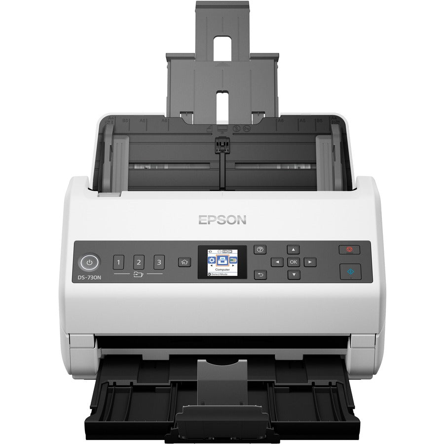 Scanner à feuilles Epson DS-730N - 600 dpi optique B11B259201