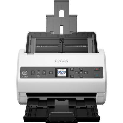 Scanner à feuilles Epson DS-730N - 600 dpi optique B11B259201
