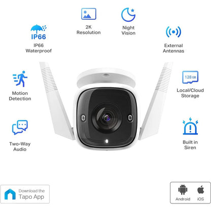 Tapo TAPO C310 3 Megapixel HD Network Camera TAPO C310