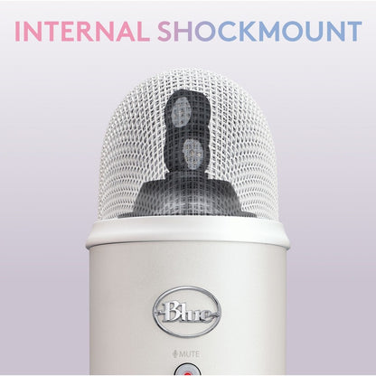 Blue Yeti Wired Microphone - White Mist 988-000529