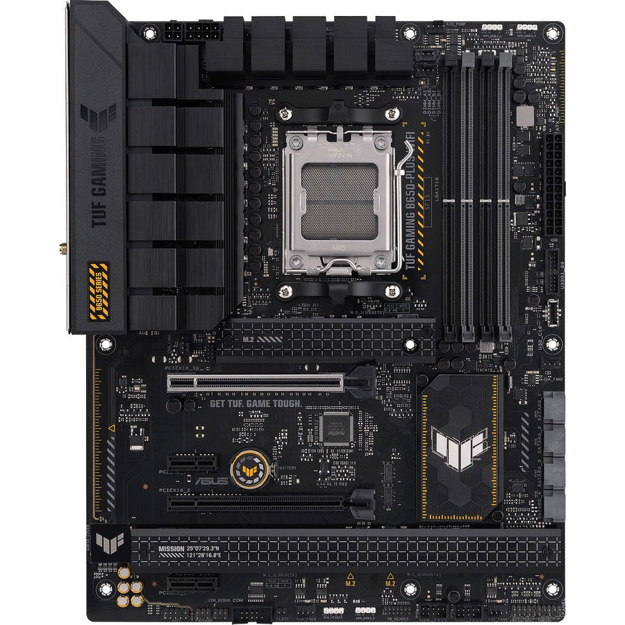Carte mère de bureau gaming TUF GAMING B650-PLUS WIFI - Chipset AMD B650 - Socket AM5 - ATX TUF GAMING B650-PLUS WIFI