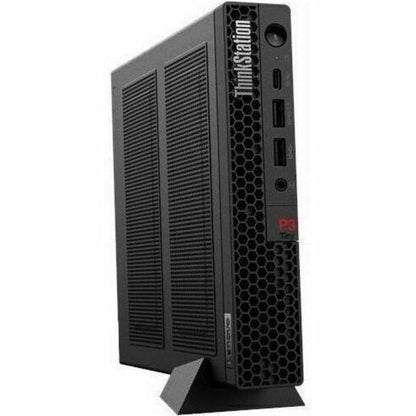 Lenovo ThinkStation P3 30H00013US Workstation - 1 x Intel Core i7 13th Gen i7-13700T - 16 GB - 512 GB SSD - Tiny - Black 30H00013US