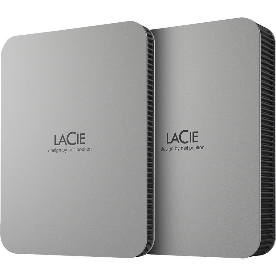 Disque dur externe LaCie Mobile Drive Secure STLR2000400 2 To - 2,5" - Gris sidéral STLR2000400