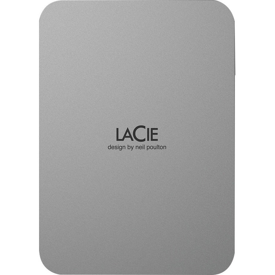 Disque dur externe LaCie Mobile Drive Secure STLR2000400 2 To - 2,5" - Gris sidéral STLR2000400