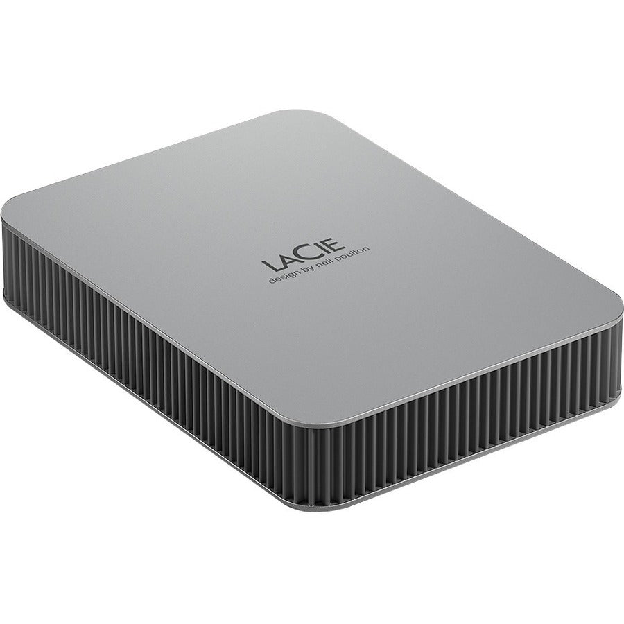 Disque dur externe LaCie Mobile Drive Secure STLR2000400 2 To - 2,5" - Gris sidéral STLR2000400