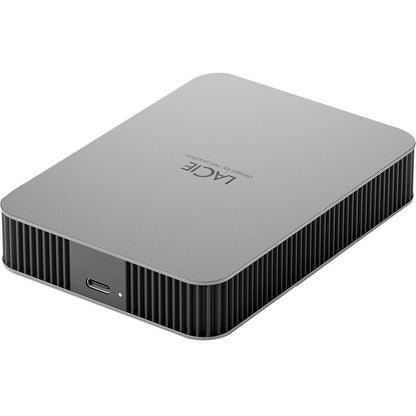Disque dur externe LaCie Mobile Drive Secure STLR2000400 2 To - 2,5" - Gris sidéral STLR2000400