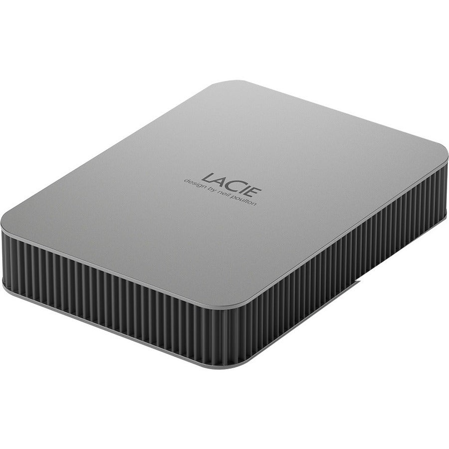 Disque dur externe LaCie Mobile Drive Secure STLR2000400 2 To - 2,5" - Gris sidéral STLR2000400