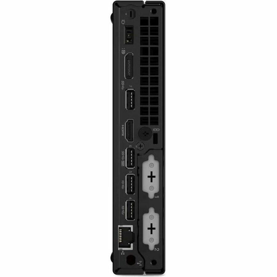 Ordinateur de bureau Lenovo ThinkCentre M80q Gen 4 12E90001US - Intel Core i5 13e génération i5-13500T - Technologie vPro - 16 Go - SSD 256 Go - Minuscule - Noir 12E90001US