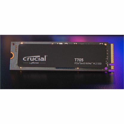 Disque SSD Crucial T705 4 To - M.2 2280 interne - PCI Express NVMe (PCI Express NVMe 5.0 x4) CT4000T705SSD3
