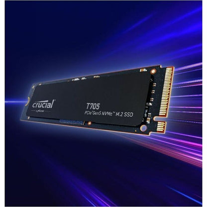 Disque SSD Crucial T705 4 To - M.2 2280 interne - PCI Express NVMe (PCI Express NVMe 5.0 x4) CT4000T705SSD3