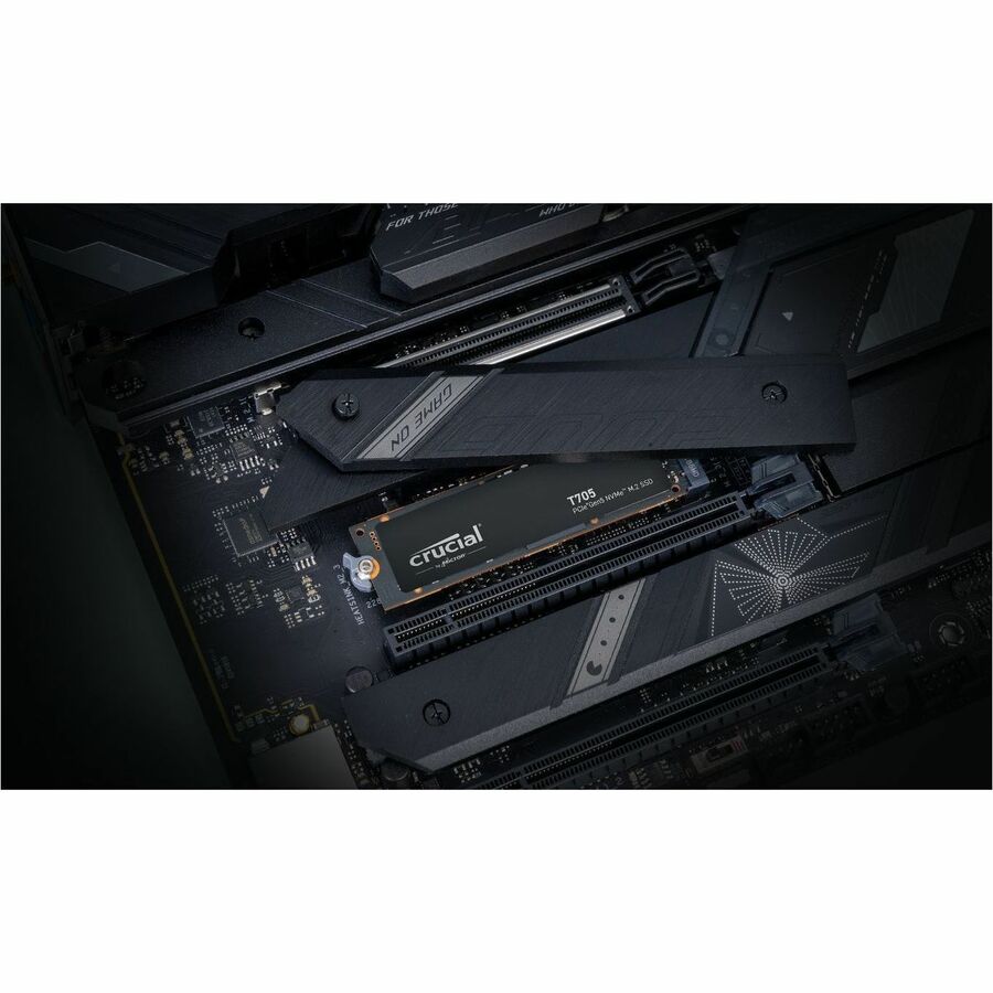 Disque SSD Crucial T705 4 To - M.2 2280 interne - PCI Express NVMe (PCI Express NVMe 5.0 x4) CT4000T705SSD3